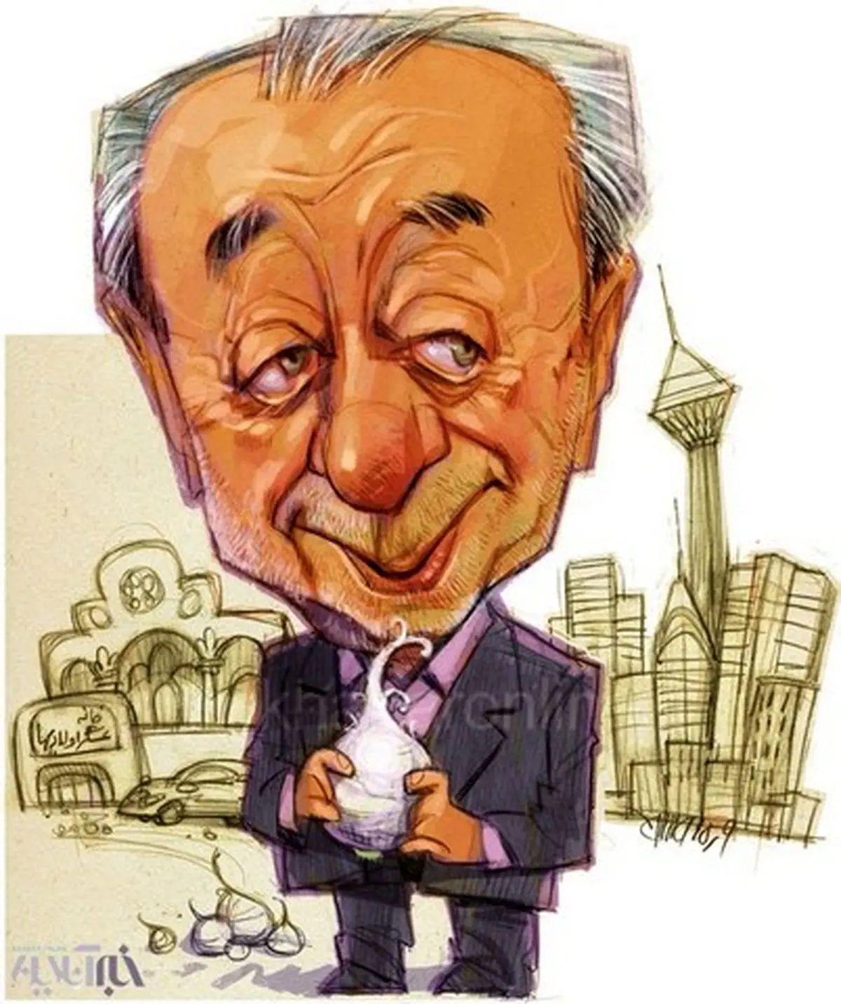 این هم سلطان شلغم!/کاریکاتور