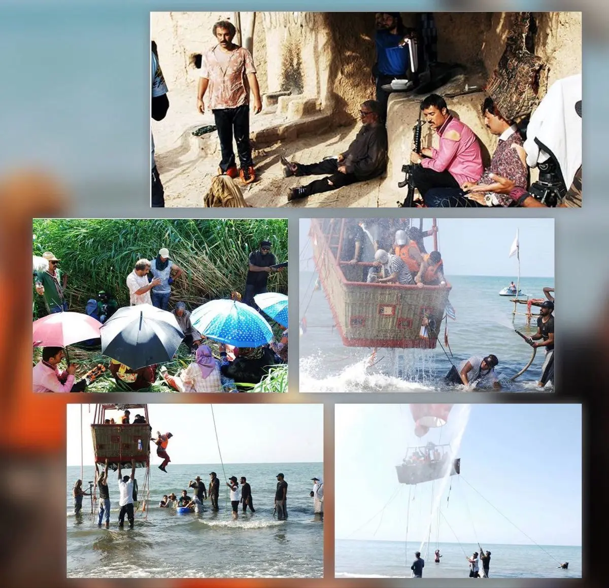 تصاویر دیده نشده از پشت صحنه سریال «پایتخت»