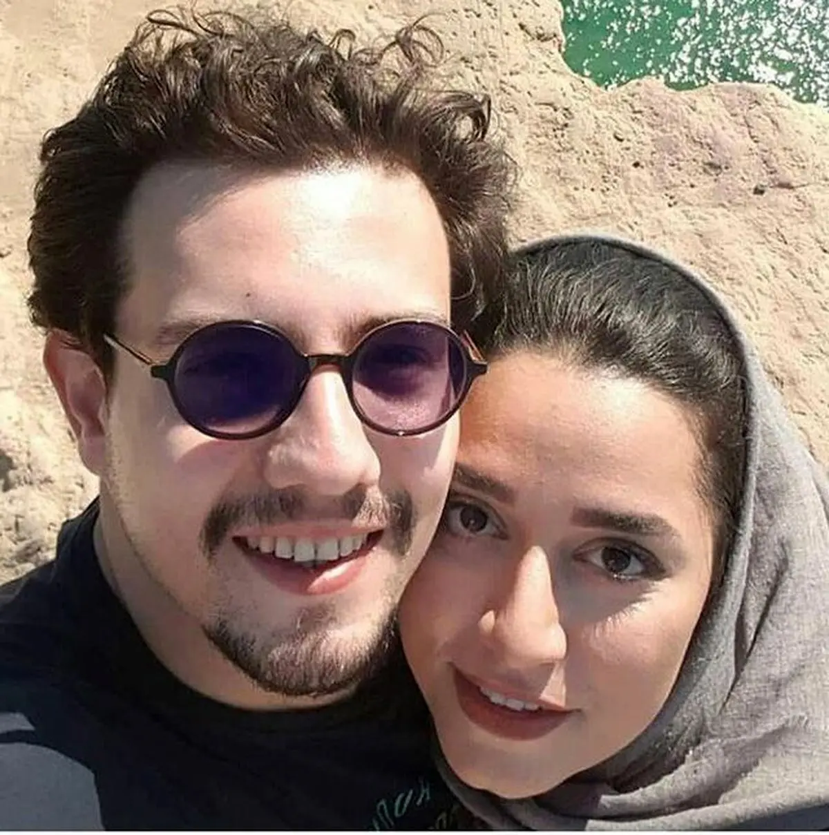 عکس / امیر کاظمی به همراه همسرش