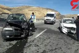 10 قربانی در حادثه خونین جاده مهریز +عکس