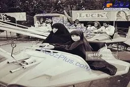 عکسی تاریخی و نایاب از پارک ارم تهران