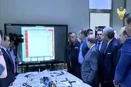 حضور سرزده رییس جمهور لبنان به اتاق فرماندهی انتخابات /عکس