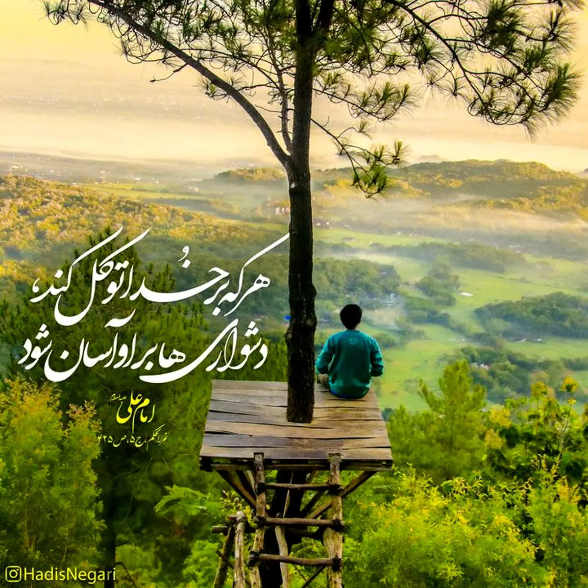 حدیث زیبای حضرت علی (ع) درمورد توکل داشتن