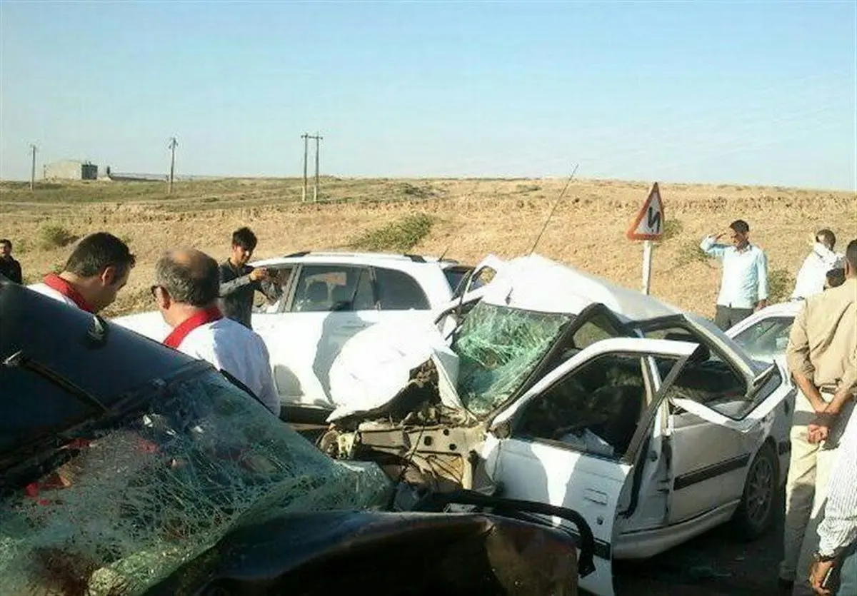 تصادف وحشتناک در جاده «اسلام‌آباد - گواور»