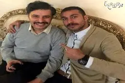 سوشا مکانی با ظاهری جدید در کنار بازیگر سینما/ عکس
