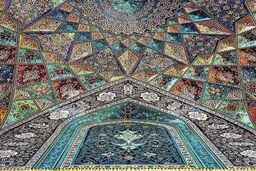 نمایی بی نظیر از مسجد آقابزرگ / عکس