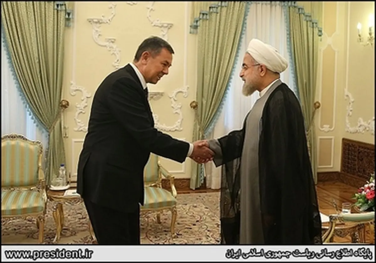 ملاقات رئیس جمهور با معاون رییس کابینه وزرای ترکمنستان در امور نفت و گاز/تصاویر