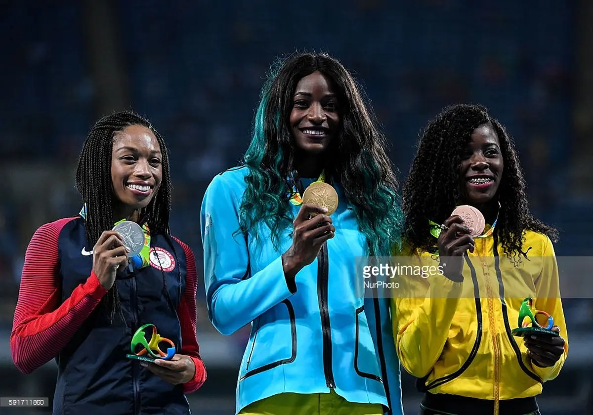 تصویری از زنان قهرمان دو و میدانی المپیک