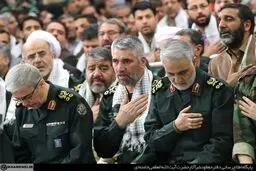 سردار سلیمانی در دیدار امروز با رهبر انقلاب/عکس