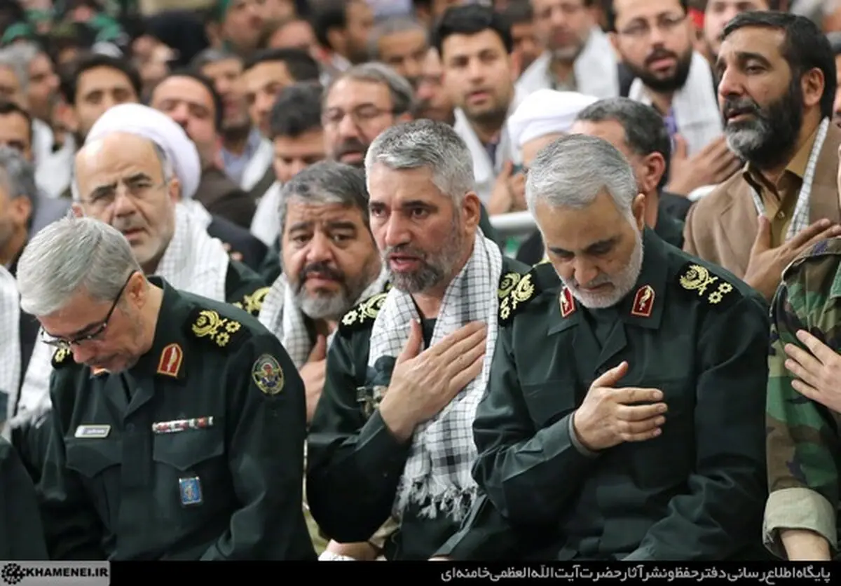 سردار سلیمانی در دیدار امروز با رهبر انقلاب/عکس