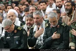 سردار سلیمانی در دیدار امروز با رهبر انقلاب/عکس