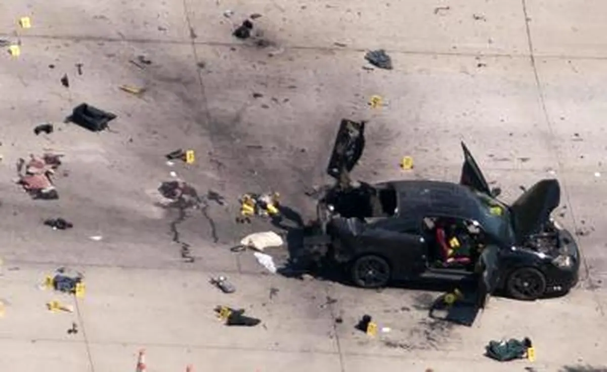 ‫تصاویر حمله به نمایشگاه موهن کاریکاتور پیامبر‬‎