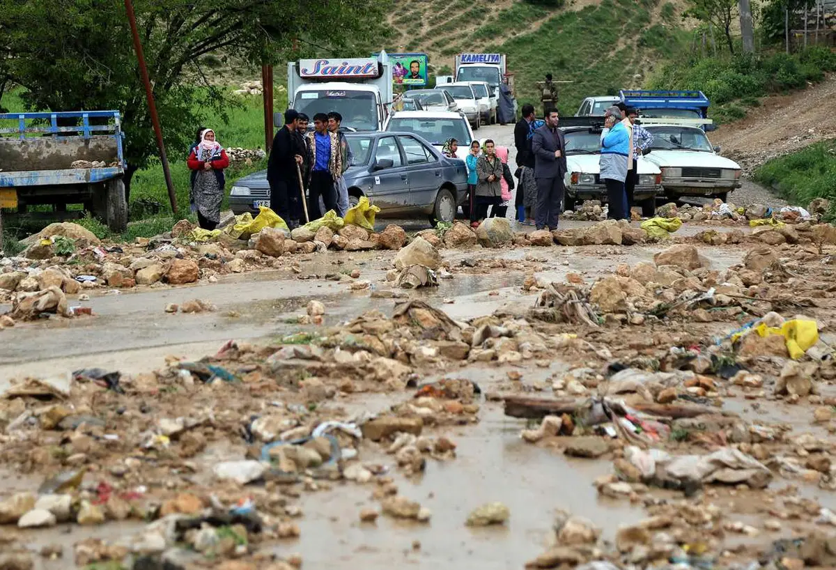 تصاویر/ خسارت سیل به روستای «خندقلو» بجنورد‎