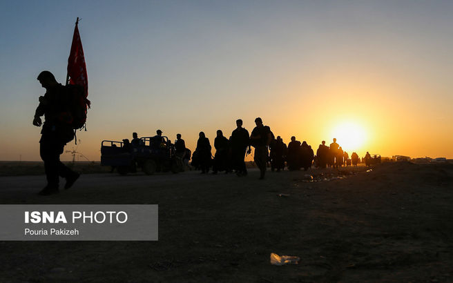 تصاویر بازگشت زائران اربعین حسینی از پایانه مرزی مهران