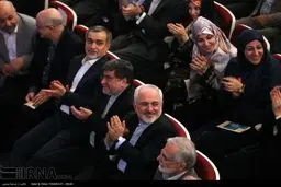 ظریف و همسرش در کنسرت / عکس