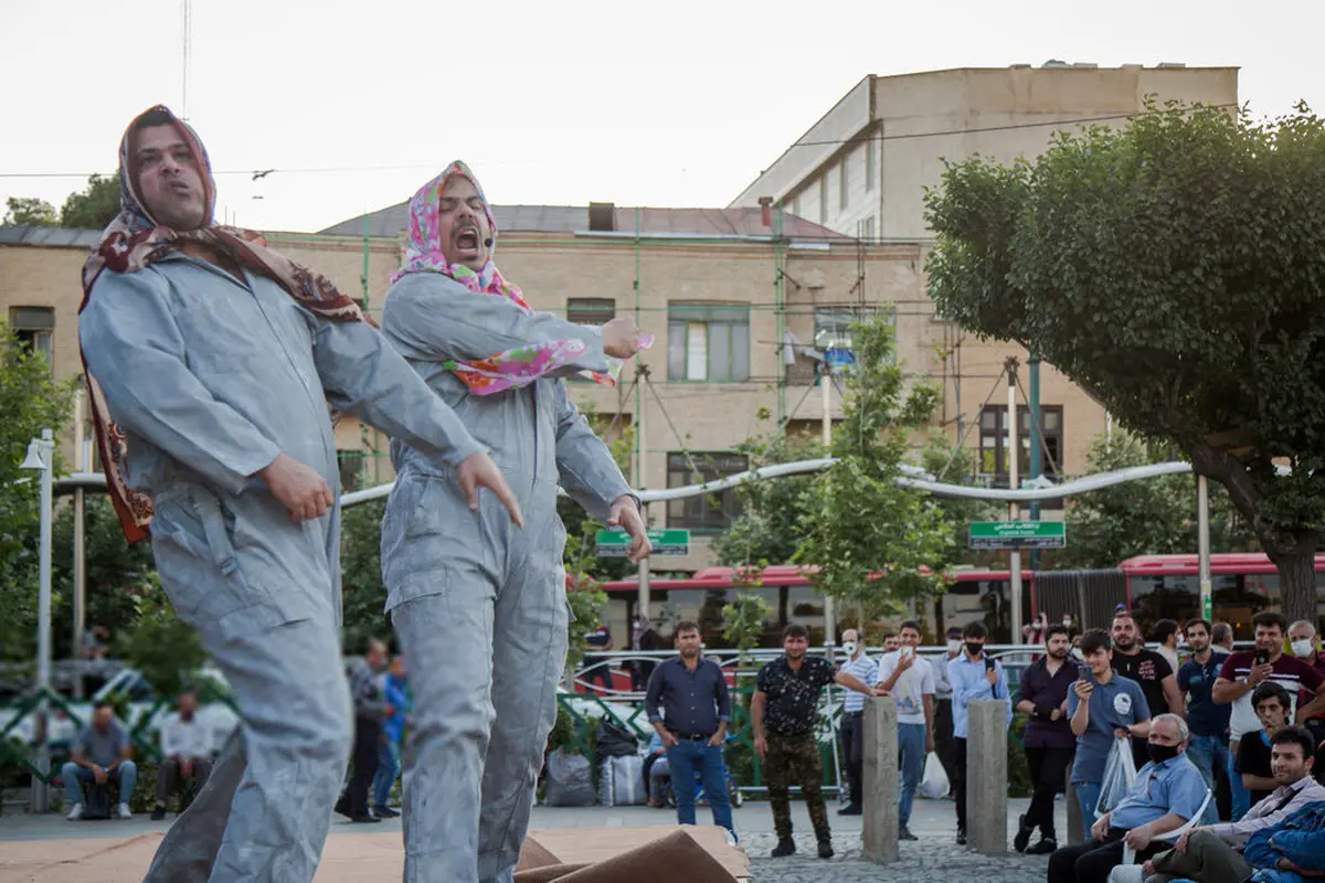 استقبال چشمگیر از تئاترهای خیابانی + عکس