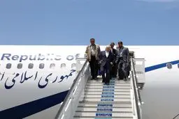 هواپیمایی که ظریف را به ونزوئلا برد/عکس