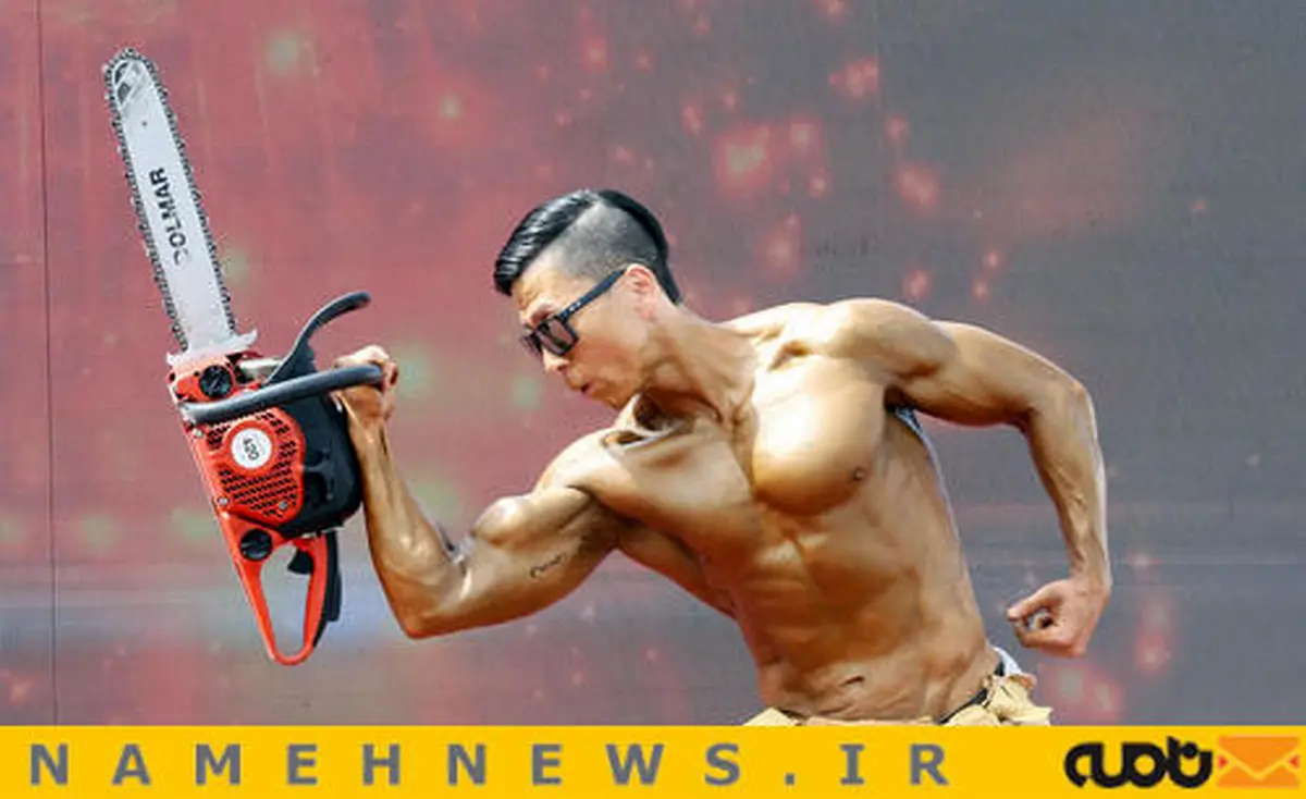 آتش نشان بدنساز / عکس