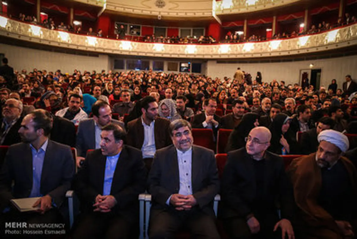 تصاویر حضور علی جنتی در ویژه برنامه جشنواره موسیقی فجر