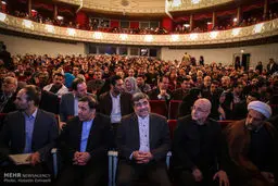 تصاویر حضور علی جنتی در ویژه برنامه جشنواره موسیقی فجر