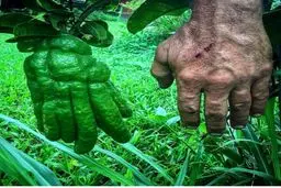 عکس دیده نشده از میوه عجیب و غریب، به شکل دست انسان