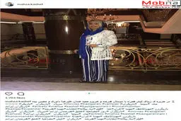 پوشش جالب و متفاوت مهسا کاشف در جزیره کیش / عکس