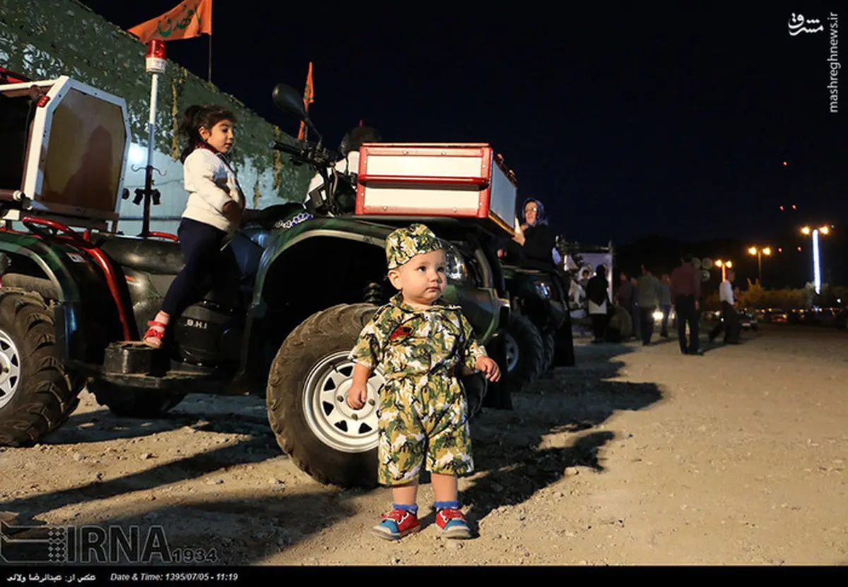 کم سن و سال‌ترین سرباز ارتش!/عکس