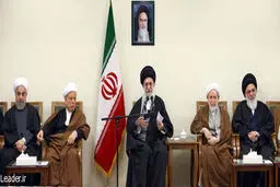 دیدار رئیس و نمایندگان مجلس خبرگان رهبری با رهبر معظم انقلاب/گزارش تصویری