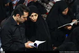 شب قدر در جوار حرم امام رضا(ع)/تصاویر