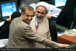 حسینیان در صحن علنی مجلس/عکس