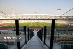 تصاویر آخرین مراحل بازسازی ورزشگاه آزادی