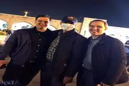 چهره عجیب عادل فردوسی‌پور در حرم امام رضا(ع)/ عکس