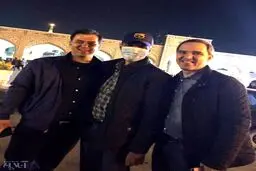 چهره عجیب عادل فردوسی‌پور در حرم امام رضا(ع)/ عکس