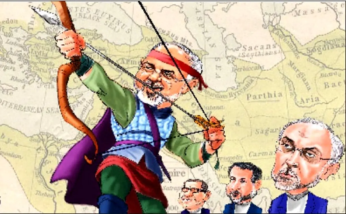 کاریکاتور/ دکتر ظریف کمانگیر!