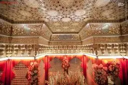 نمایی از داخل ضریح امام حسین(ع)/عکس