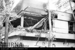 8 شهریور 1360 - انفجار بمب در ساختمان نخست وزیری و شهادت رجایی و باهنر/تصاویر