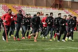 تصاویر آخرین تمرین پرسپولیس برای شکست لخویا