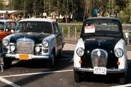 تاکسی های ایرانی در سال 1336/ عکس