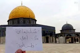 محبوبیت حاج قاسم در فلسطين/عکس