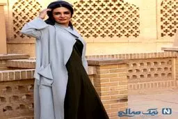 تیپ لیندا کیانی در کاشان + عکس