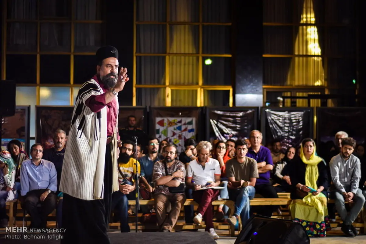 تصاویری از هجدهمین جشنواره نمایش های آیینی و سنتی