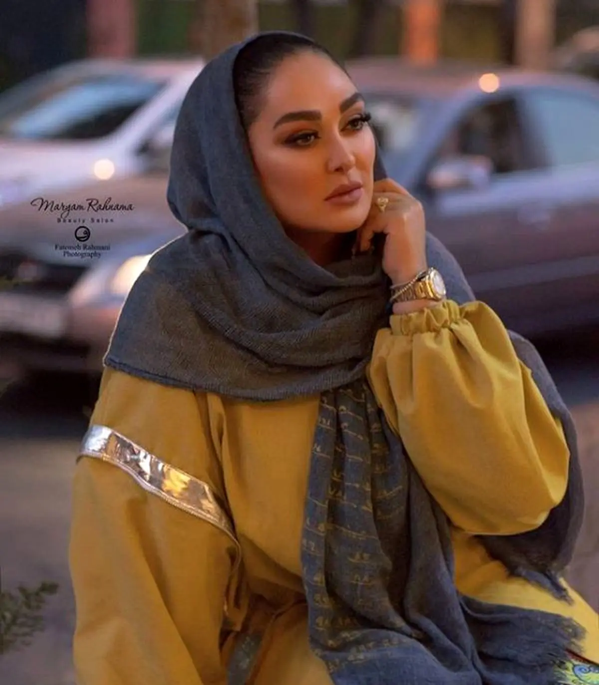 عکسی جدید از الهام حمیدى