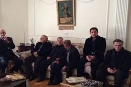 بزرگان پرسپولیس در منزل همایون بهزادی/عکس