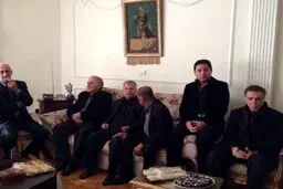 بزرگان پرسپولیس در منزل همایون بهزادی/عکس