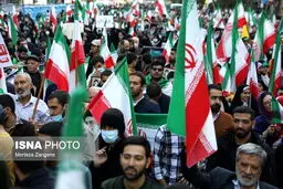بازتاب راهپیمایی ۱۳ آبان در رسانه‌های غربی