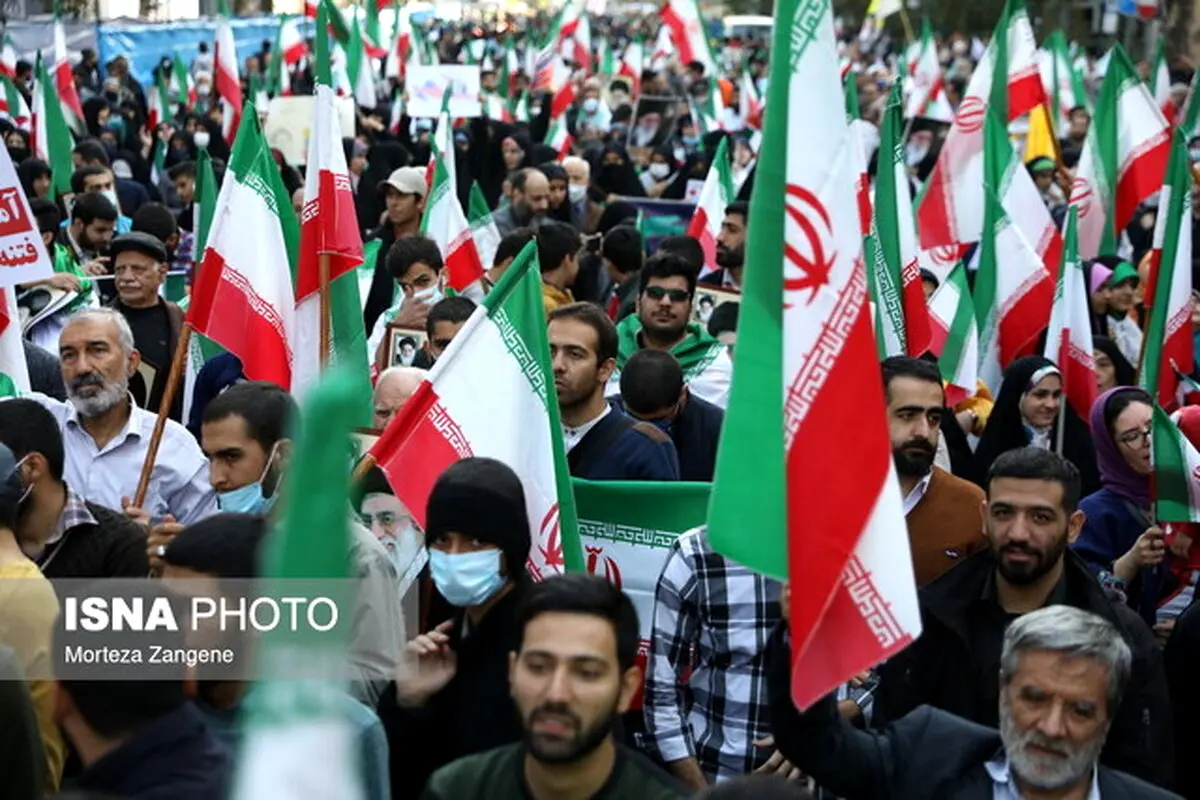 بازتاب راهپیمایی ۱۳ آبان در رسانه‌های غربی