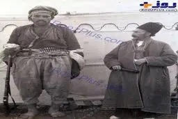 تیپ بادیگاردهای دوران قاجار  /عکس