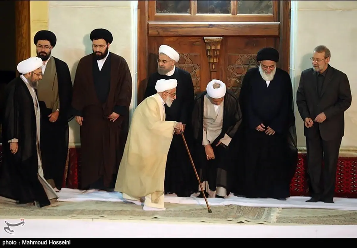 سران سه قوه، هاشمی و جنتی در یک قاب/ عکس