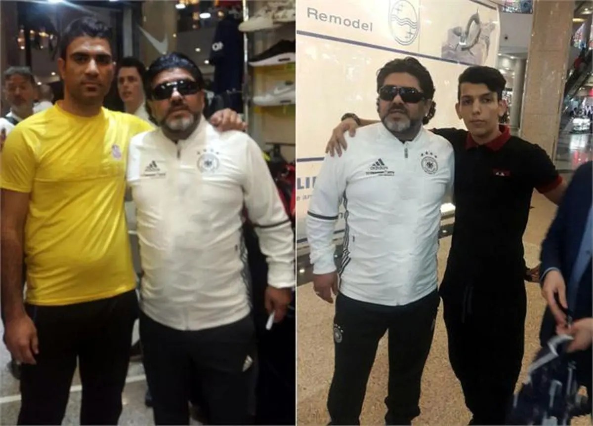 ماجرای حضور مارادونا در قشم! + عکس