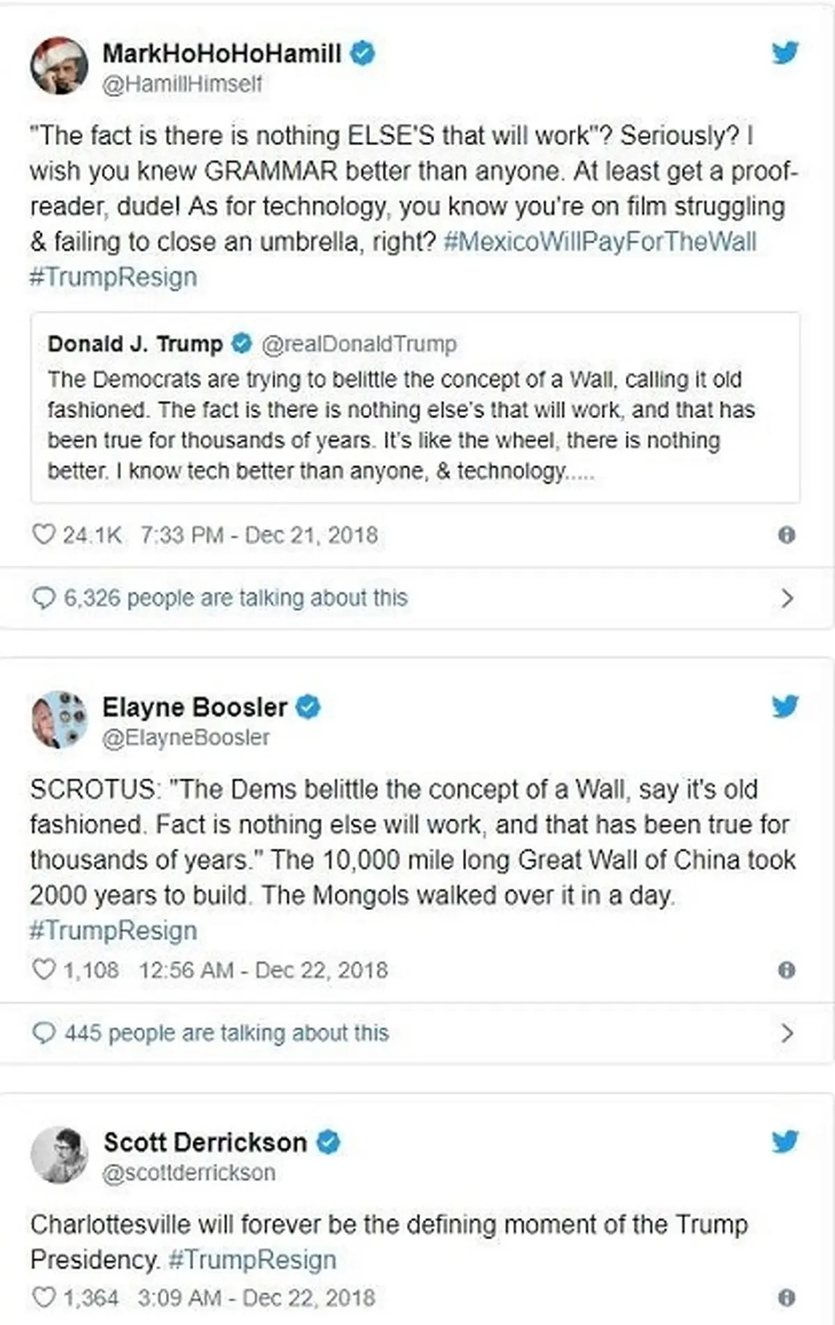 طوفان توئیتری برای «استعفای ترامپ» در آمریکا